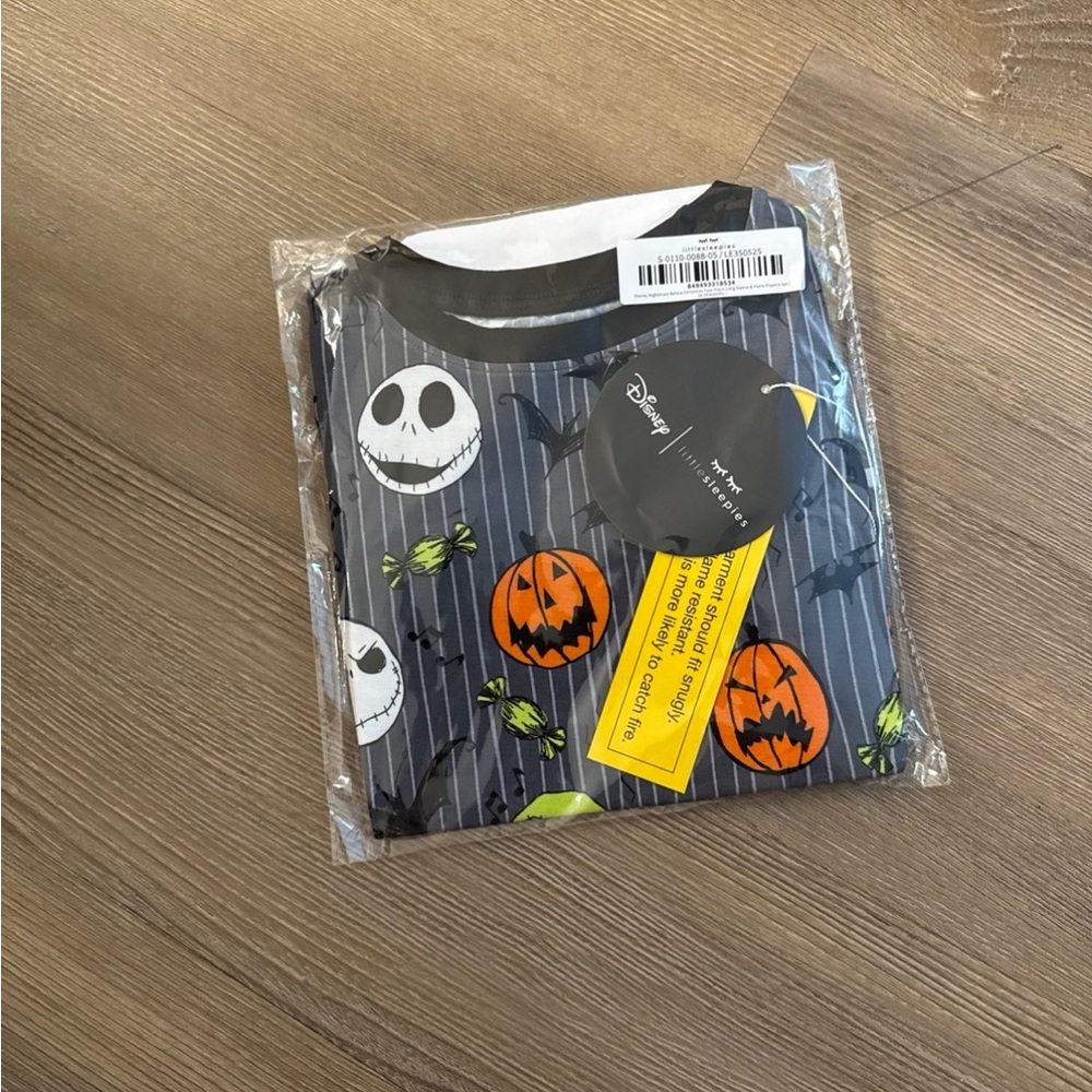 New Little Sleepies nightmare before Christmas 2 piece pajamas